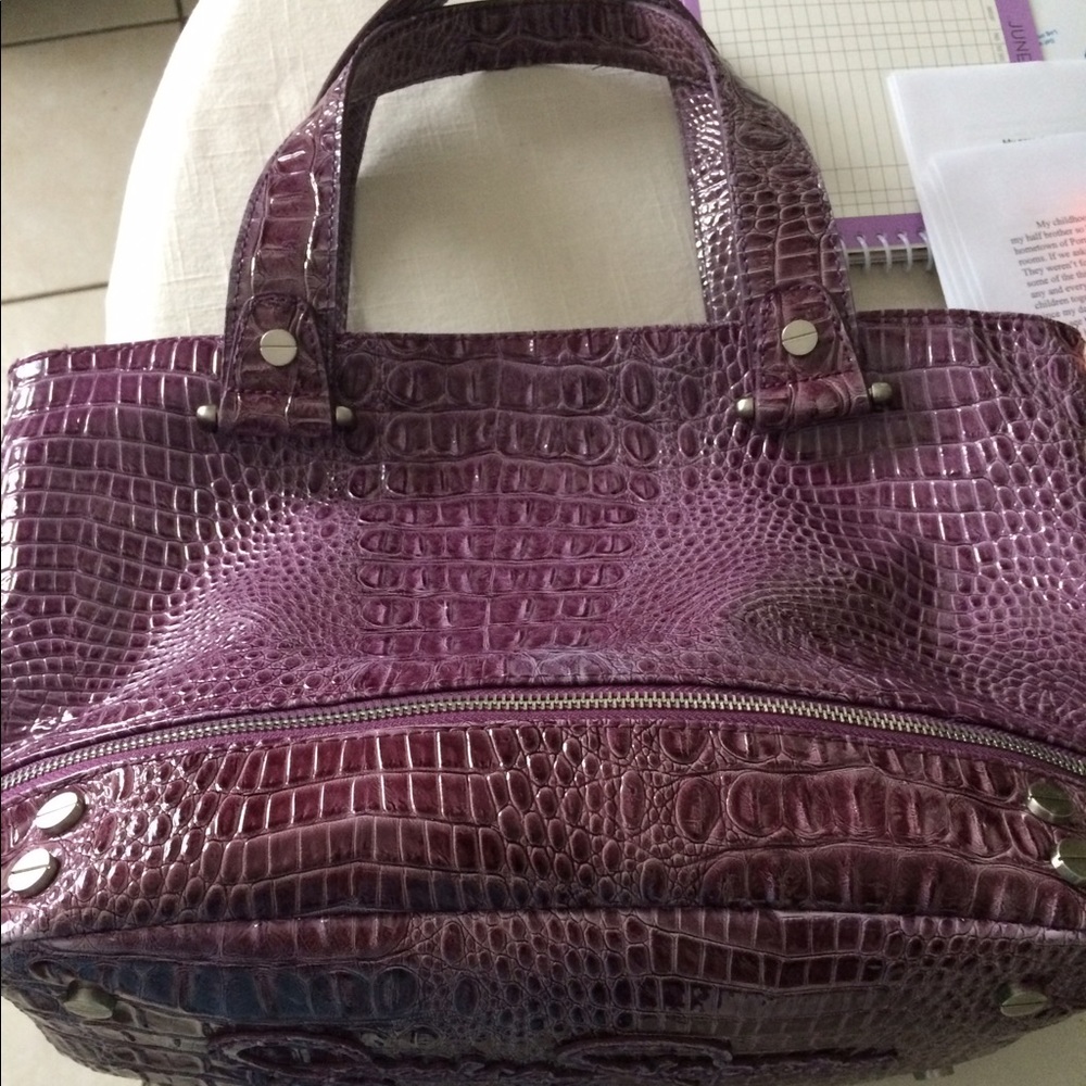 Purple Jessica Simpson leather purse