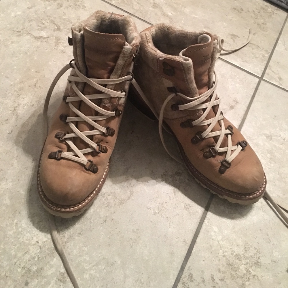 Forever 21 Wool rich hiking boots
