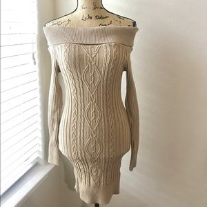 Shasa off Shoulders Lurex Dress