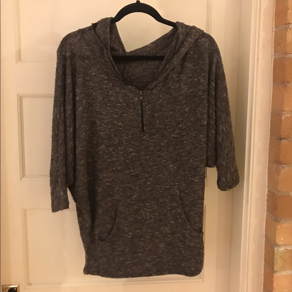 Honey Punch Gray Pullover