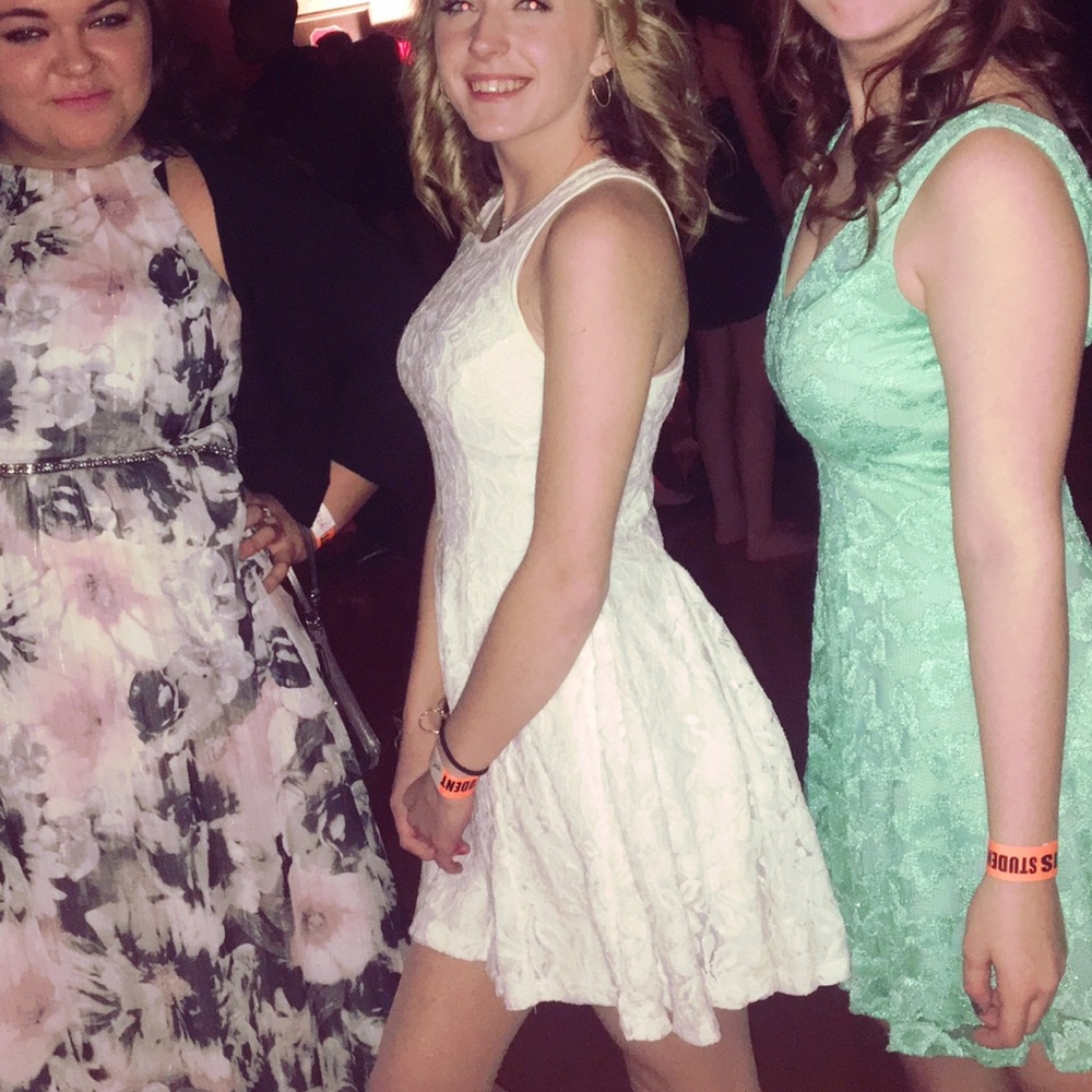 White dress!