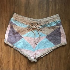One Teaspoon Knit lounge shorts