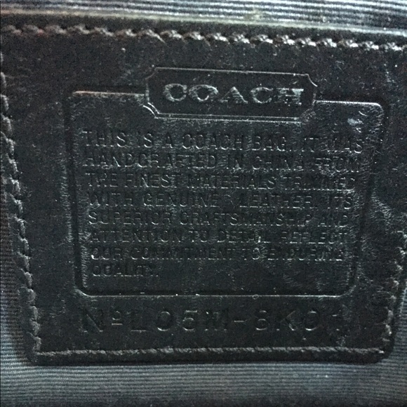 Coach Black shoulder bag - Picture 5 of 5