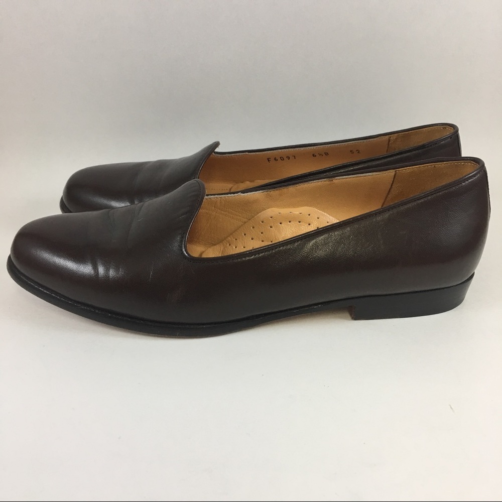 Cole Haan Women's Shoes Brown Loafers Sz 6.5 Italy