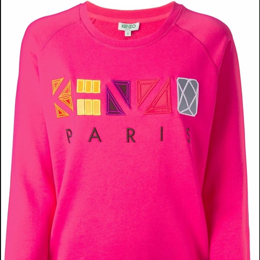 Pink kenzo sweatshirt