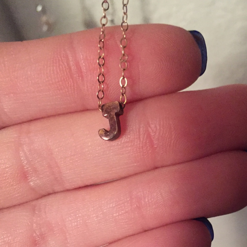 Rose gold necklace