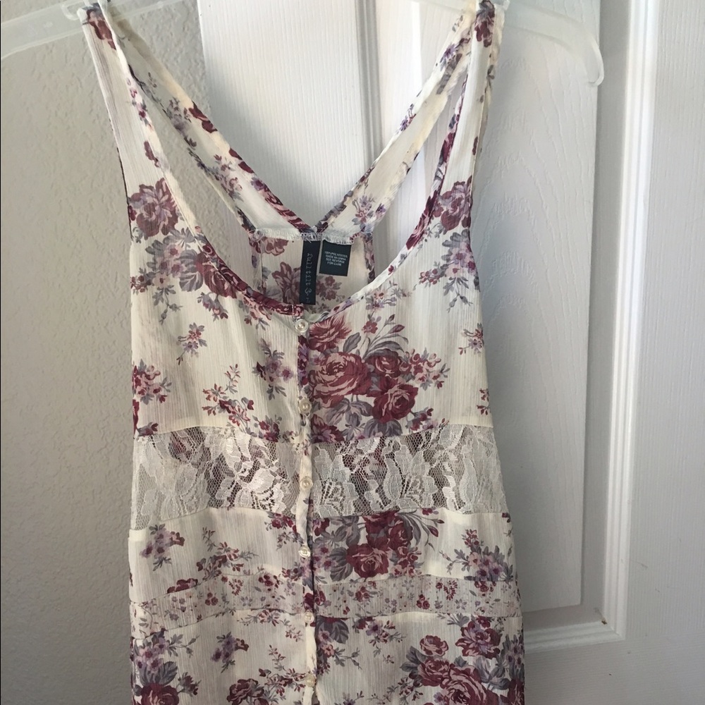 Full tilt lace tank