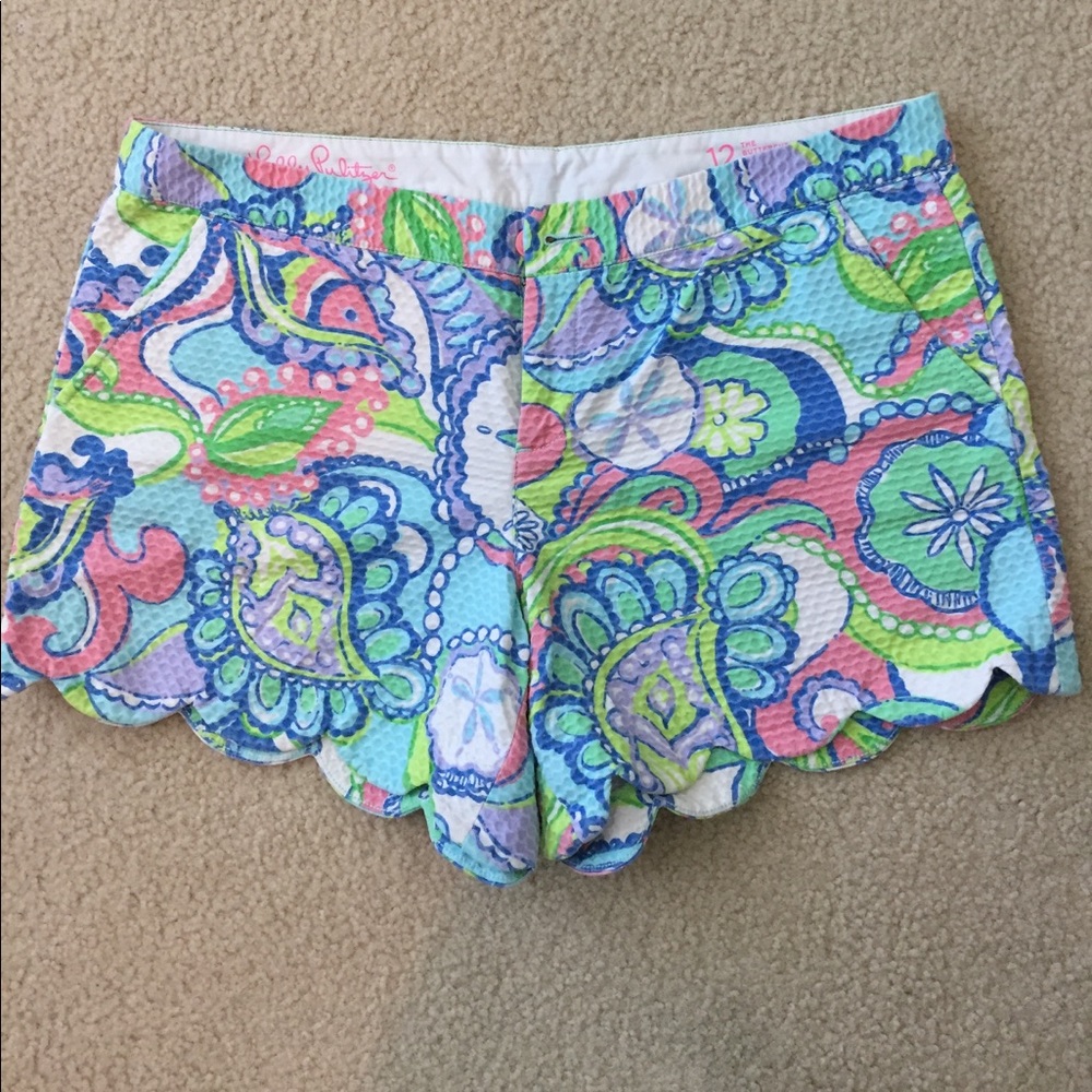 Lilly Pulitzer buttercup shorts