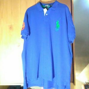 Mens BIG FACE polo shirt​💪