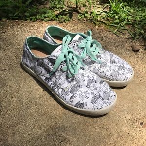Sheep pattern Toms sneakers