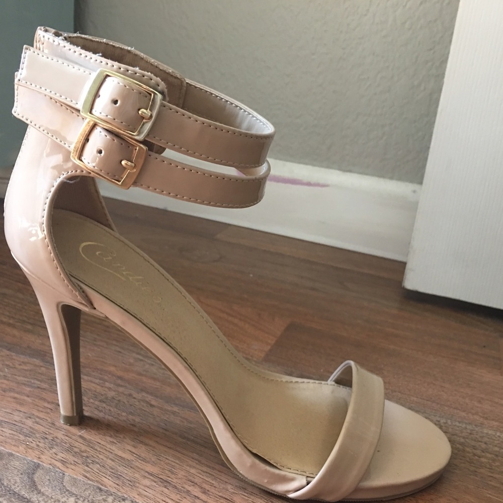 Candies Ankle strap heels
