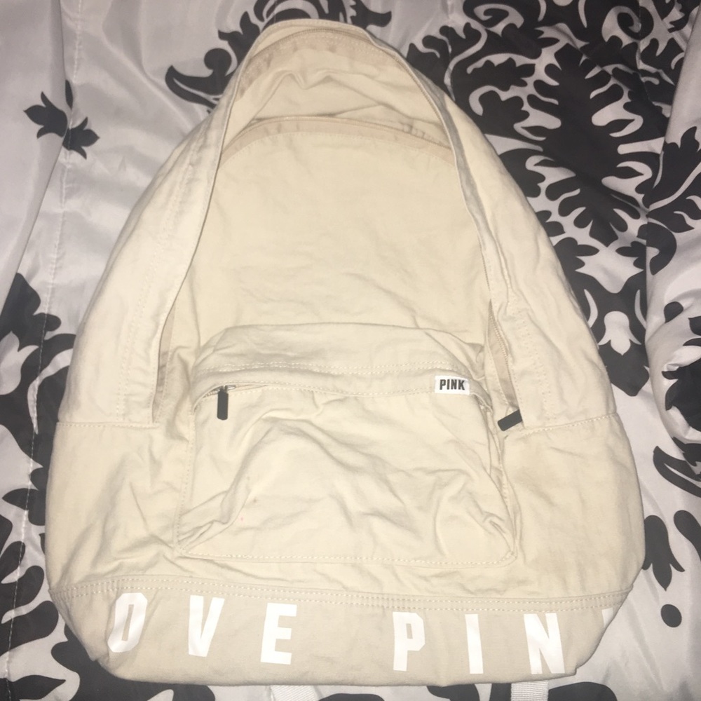 Pink VS Beige Backpack