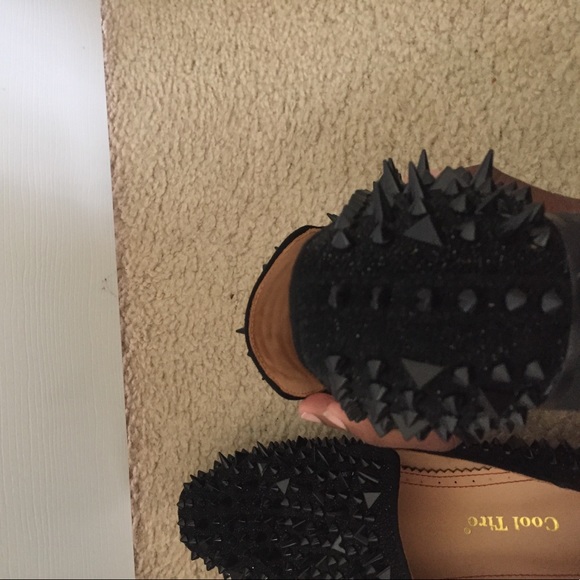 European spiked loafers main image 4