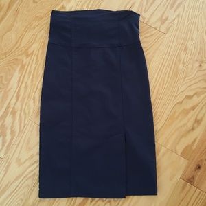 Celine by Champion Navy High Waist Pencil Skirt
