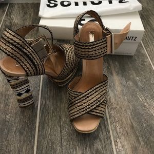 Schutz Platform Sandals