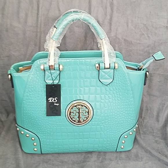 Handbags - Light green handbag crossbody