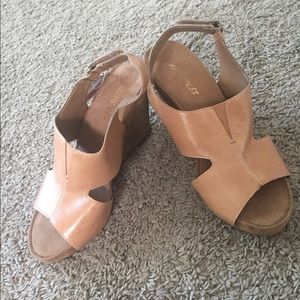 Aerosoles Open Toe Wedge Sandals