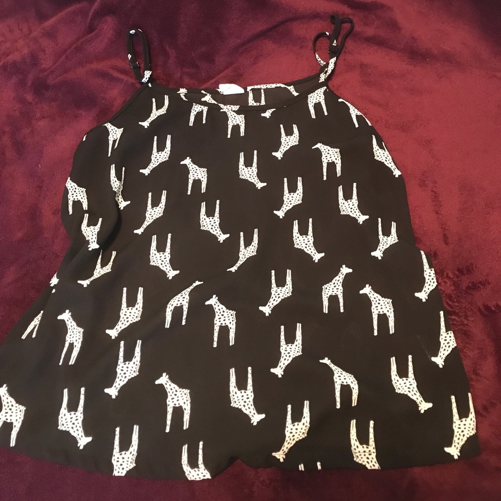 Cute summer Giraffe tank!!
