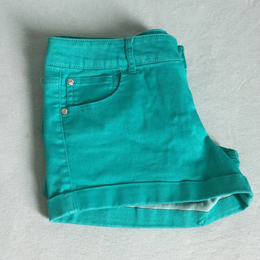 Turquoise Shorts