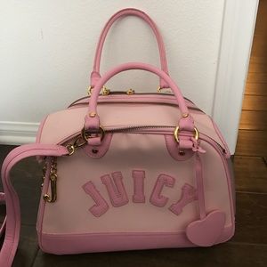 Juicy couture dog carrier bag pink