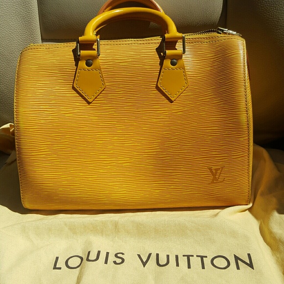 Louis Vuitton Handbags - Authentic Louis Vuitton Epi Speedy 25 Handbag