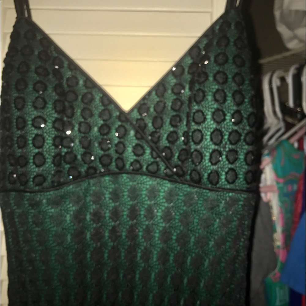 Cache long formal/casual embellished dress