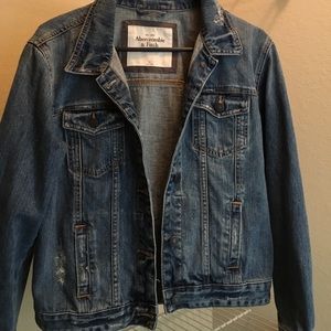NWOT A&F denim jacket