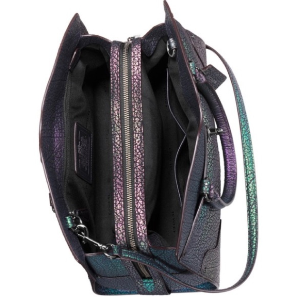 ❌SOLD OUT❌Coach Mercer 30 Hologram leather Satchel - Picture 7 of 7