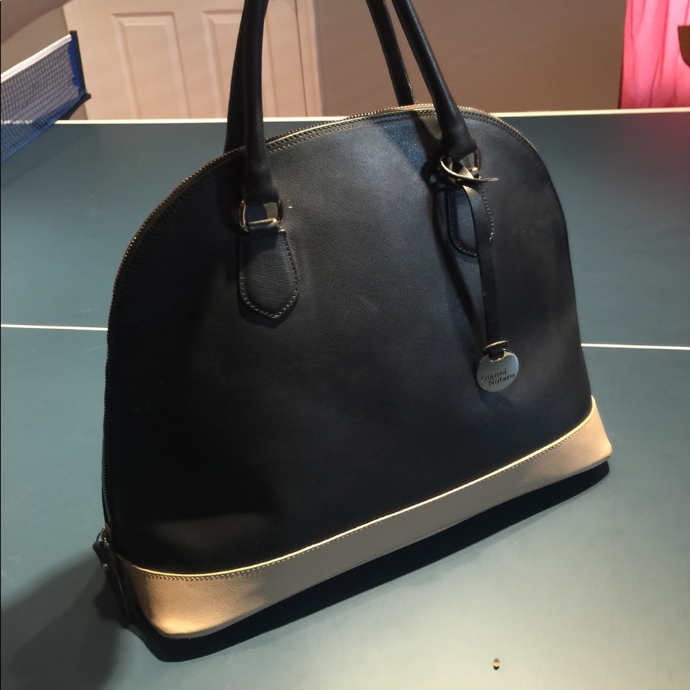 Black Italian satchel