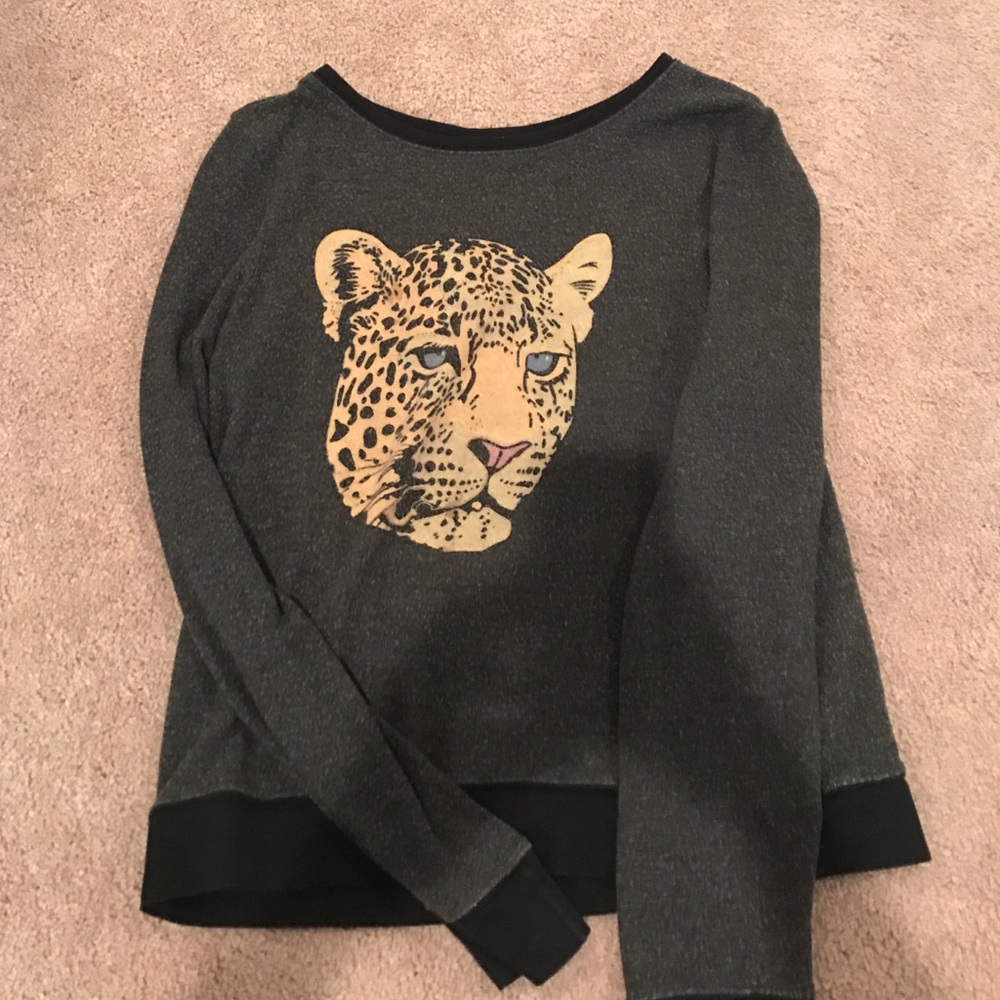 Wildfox tiger sweater
