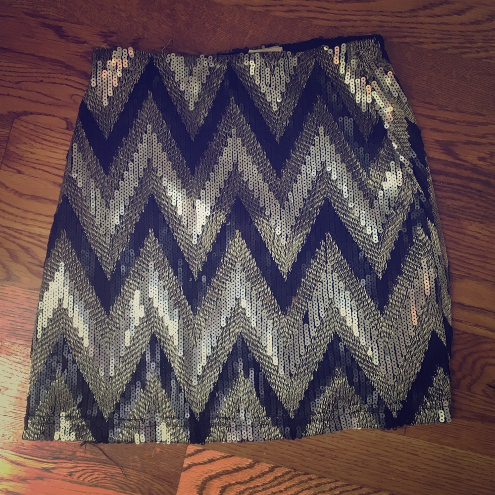 Sequin skirt