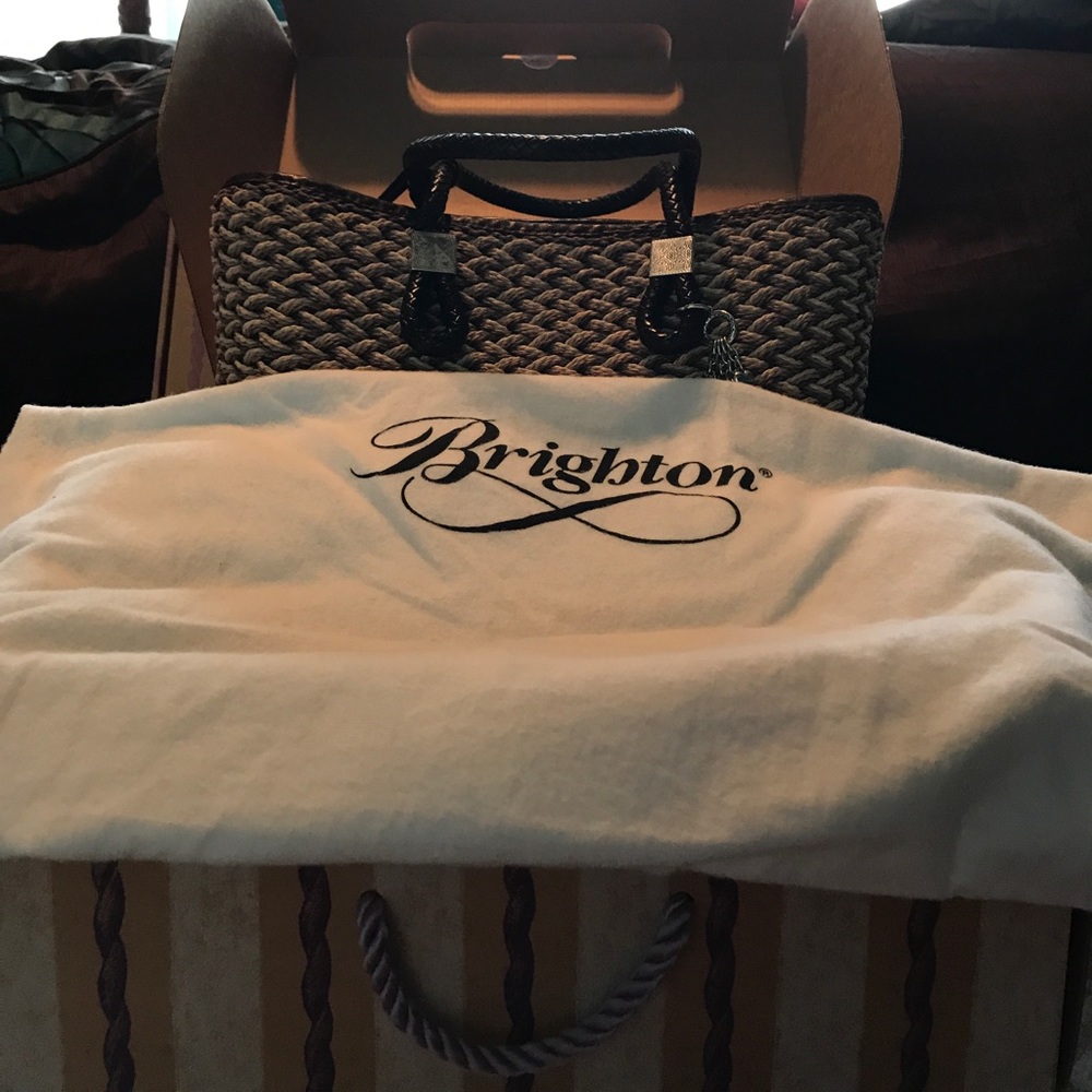 Brighton straw handbag