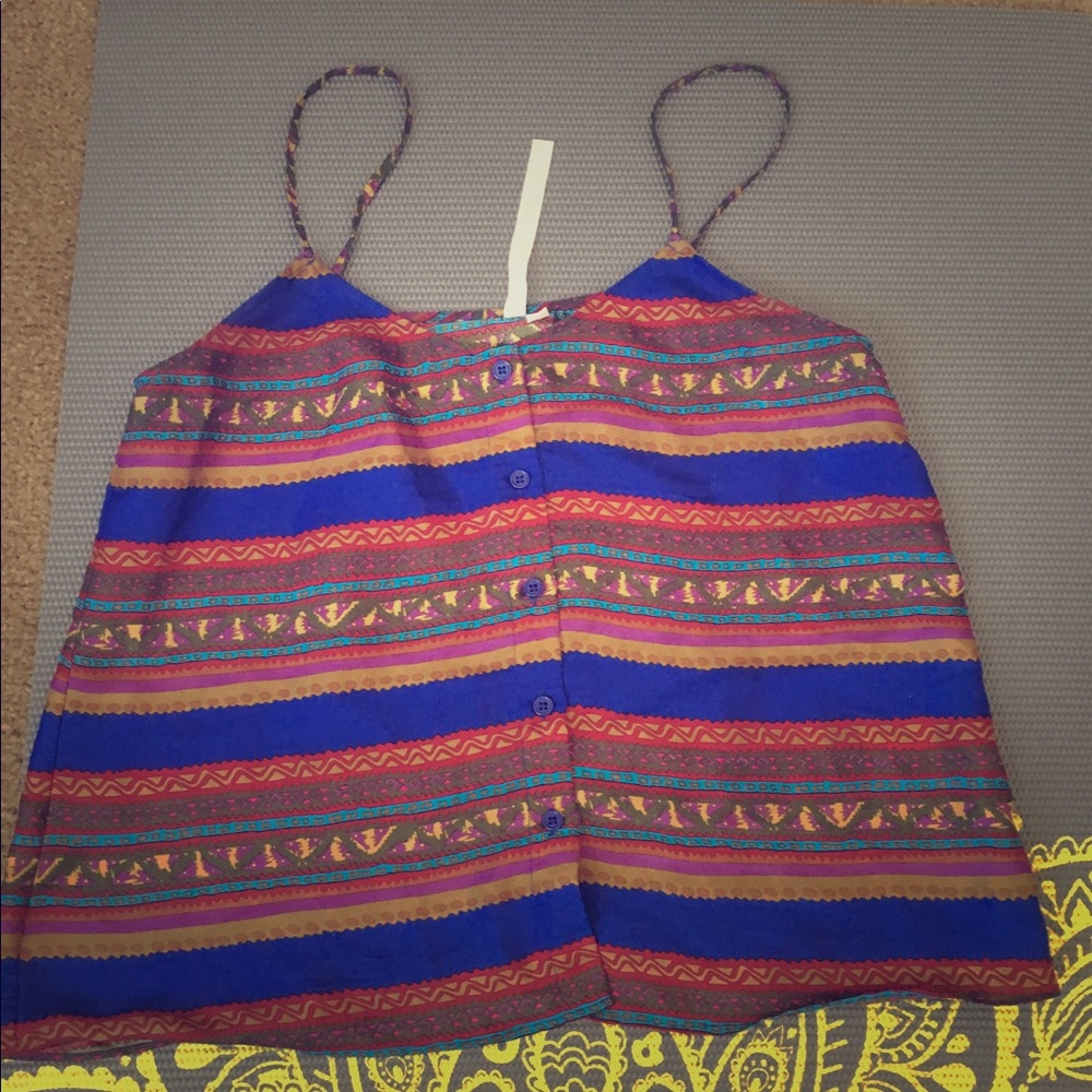 Urban outfitters silk tank top