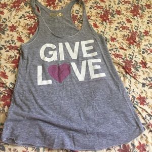 SOLD Spiritual Gangster Give Love tank