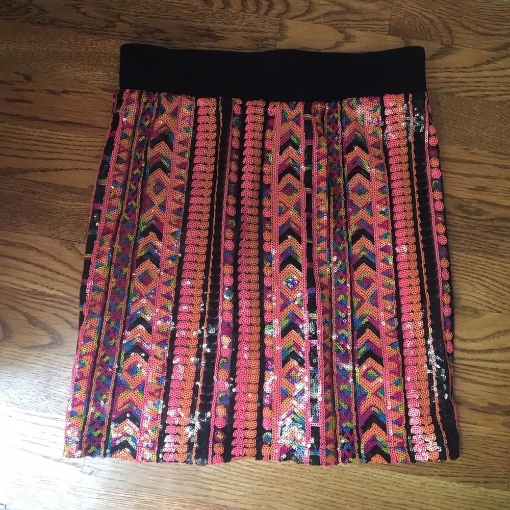 Sequin skirt. Only worn once!