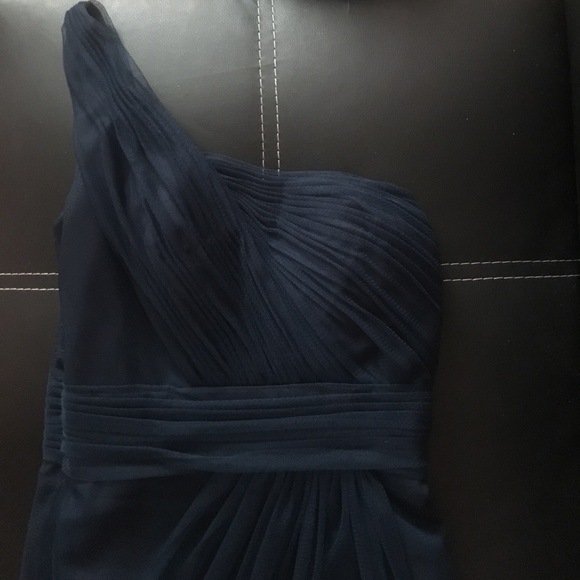 Blue tulle gown - Picture 4 of 5