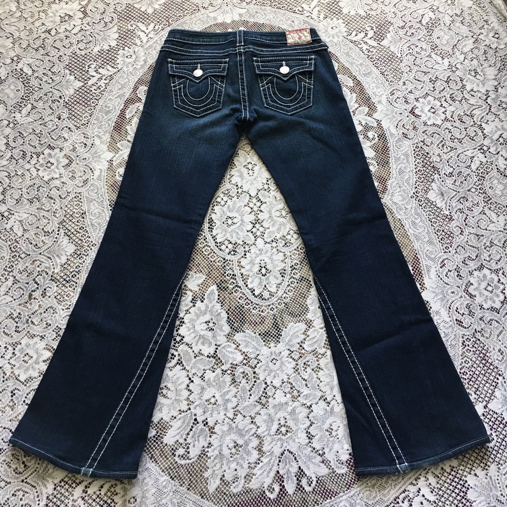 Authentic True Religion Joey Big 7 Boot Cut Jeans