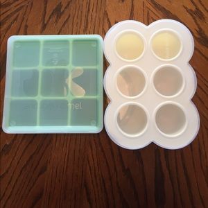 Baby food storage containers