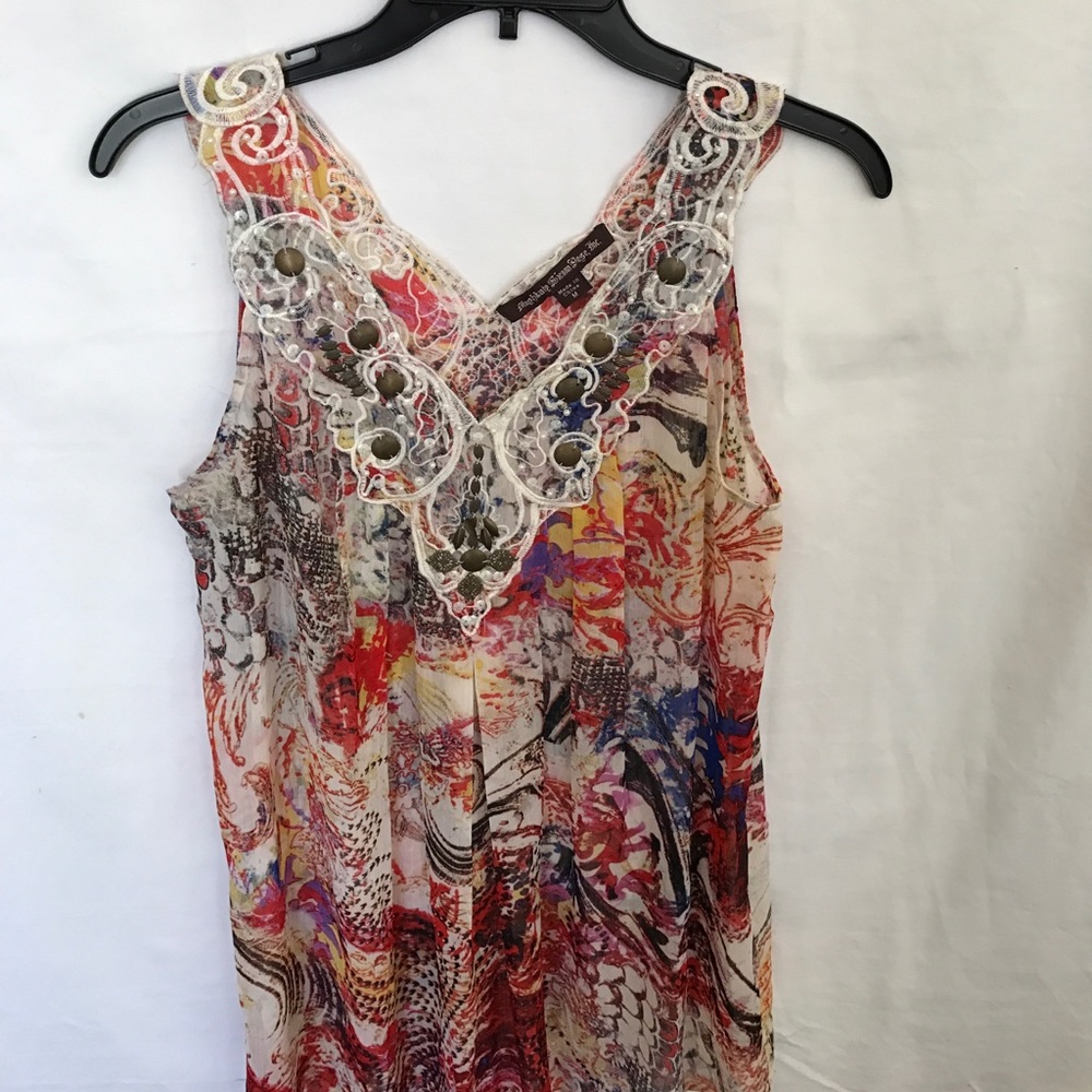 100 0/0 Spandex sleeves blouse