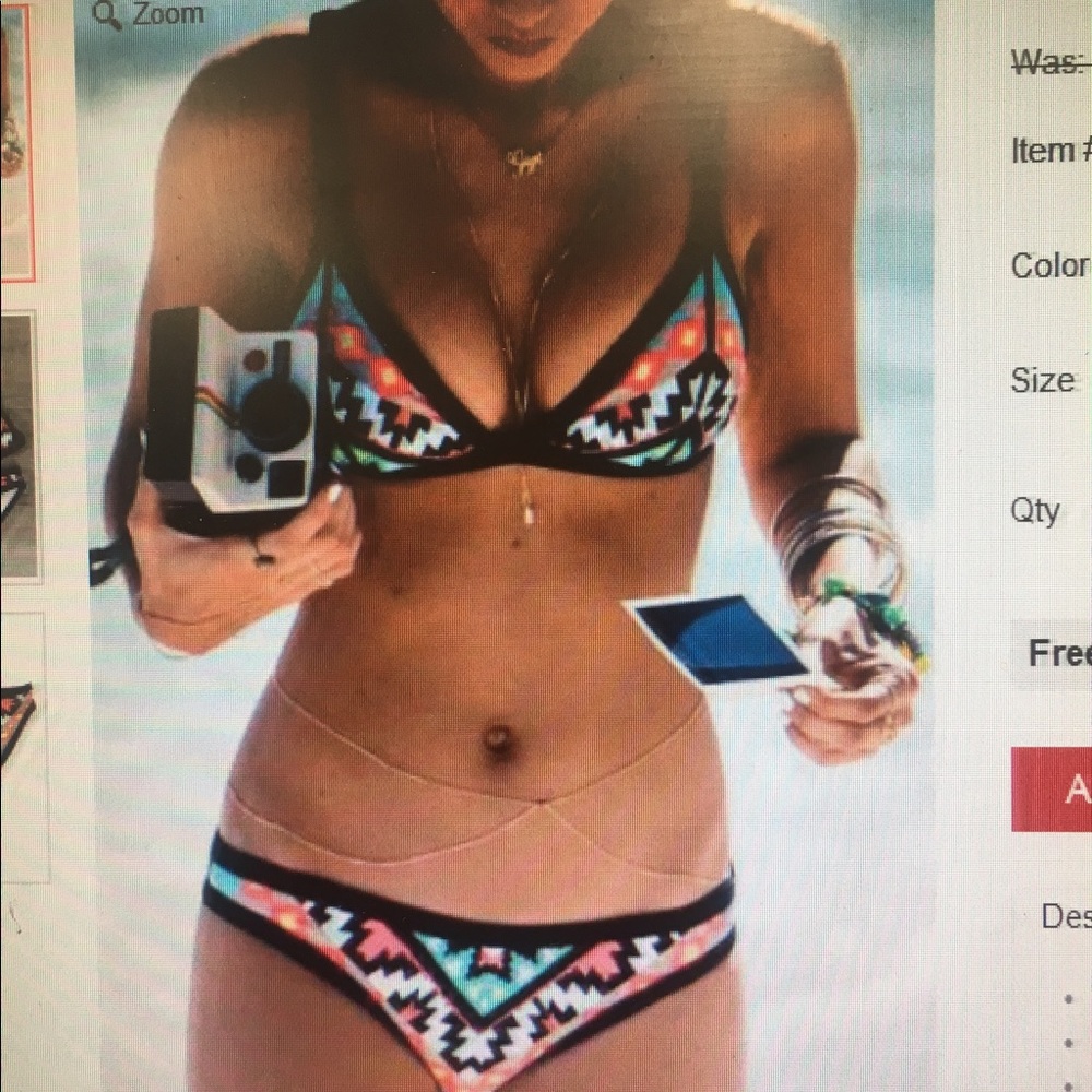 Aztec swimsuit