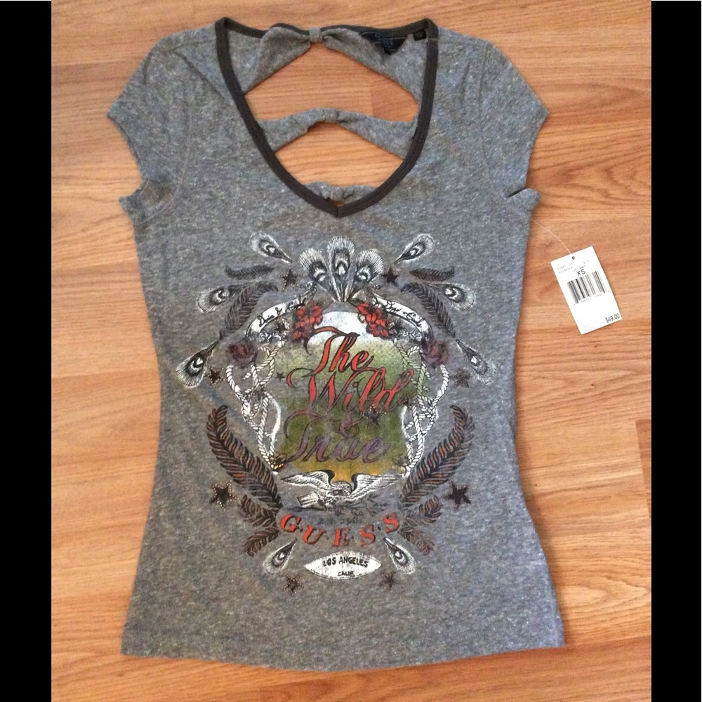 GUESS Cutout Shirt -  Size XS