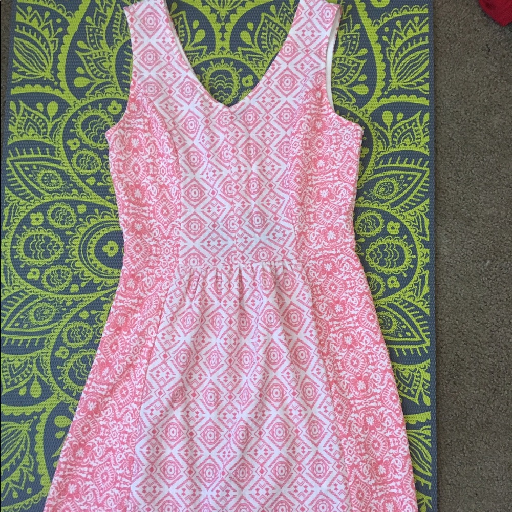 Pink sun dress