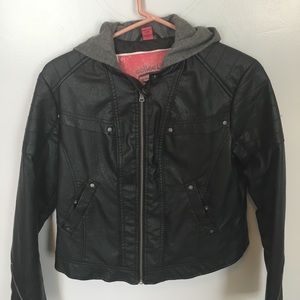 Faux Leather Jacket