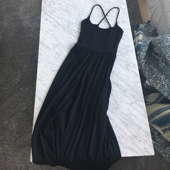 Susana Monaco Black Maxi Dress - Picture 1 of 5