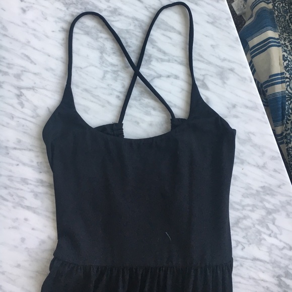 Susana Monaco Black Maxi Dress - Picture 3 of 5