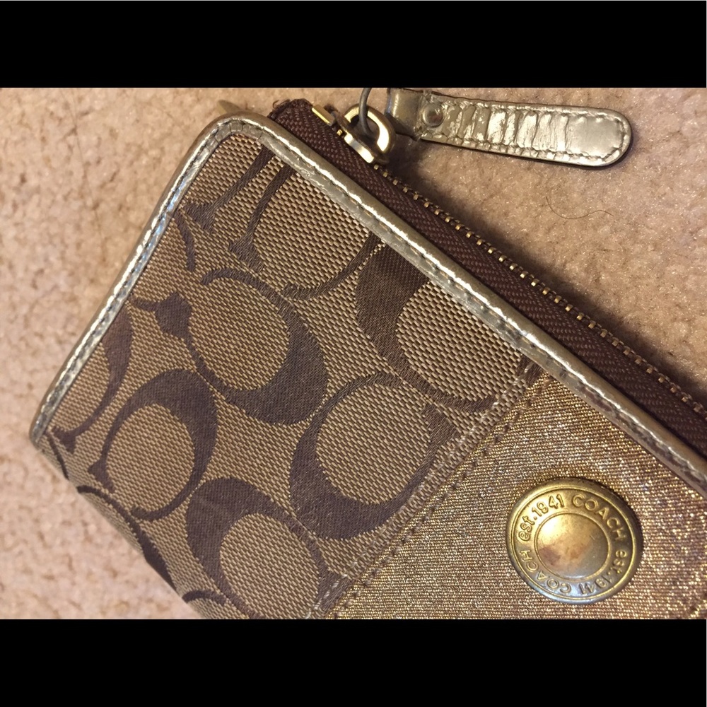 Coach signature wallet- price firm - Picture 3 of 8