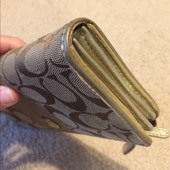 Coach signature wallet- price firm - Picture 5 of 8