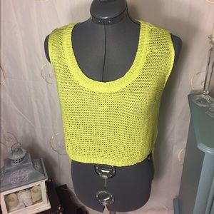 Uniq Bright Yellow Knit Top
