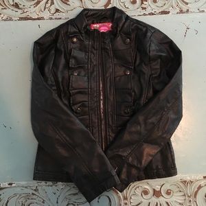 Dollhouse Black Leather Jacket