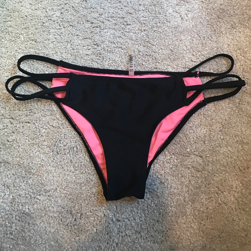 Black swim bottoms